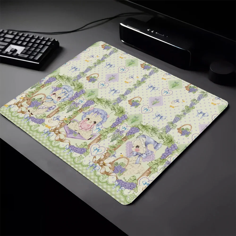 Anime Mouse Pad Gamer Rabbit Small Pc Gaming Accessories Pad on the Table Rubber Mat Mausepad Mouse for Computer Deskmat Mats
