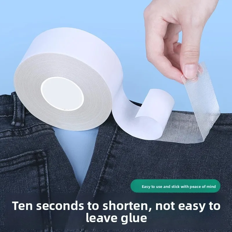 شريط قماشي عالي الالتصاق لربط أرضية السجاد واللينوليم، لا يترك علامات، شريط شبكي على الوجهين #5