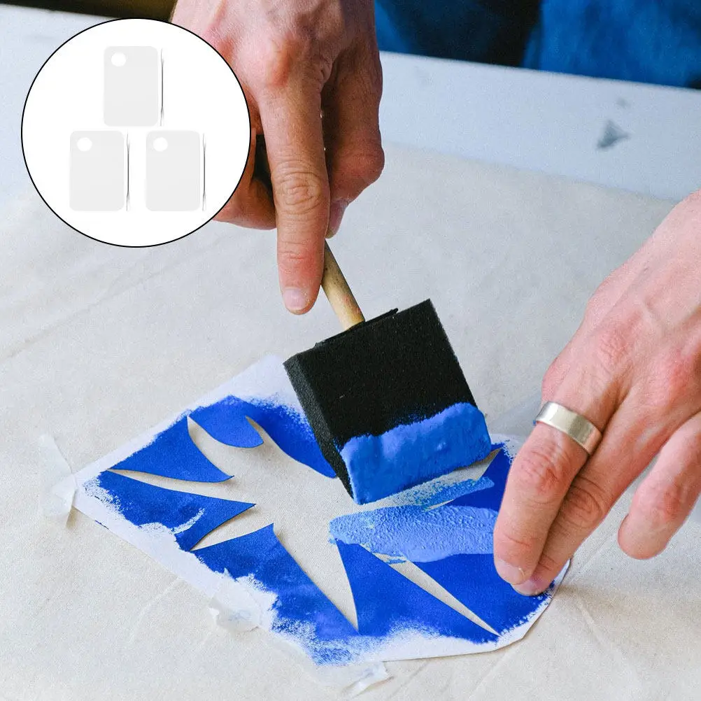 

Набор из 3 палитр для макияжа с шпателями: прочные, практичные, безопасные для нейл-арта, тональных средств, помад, пигментов, смешивания цветов