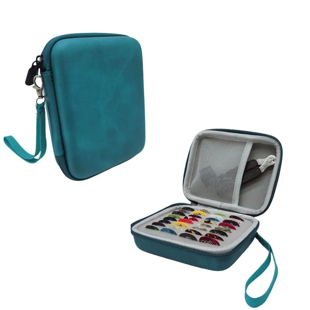 Anti-poussière étanche plectres de guitare stockage cadeaux plectres de guitare sac de rangement plectre étui porte-crochets de guitare sac de plectres de guitare