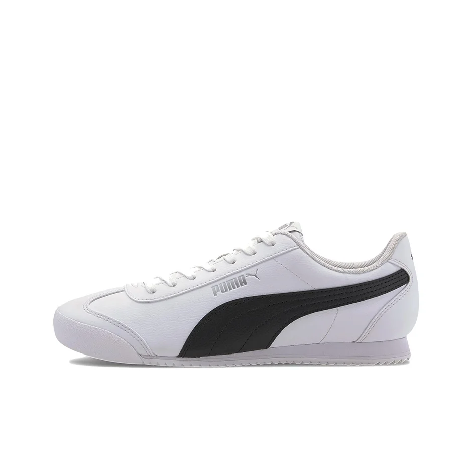 puma-turino-fsl-casual-shoes-unisex-low-top-black-white-gray-372861-04