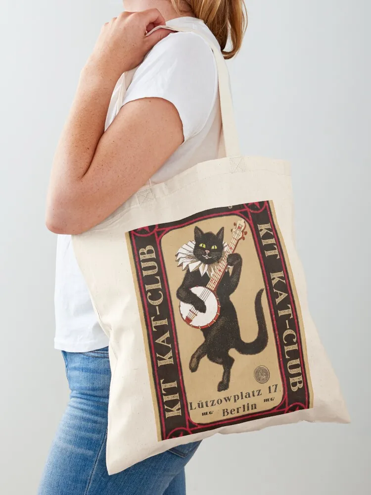 

Kit Kat - Club Tote Bag Fabric bag personalized tote bag Women's beach bags