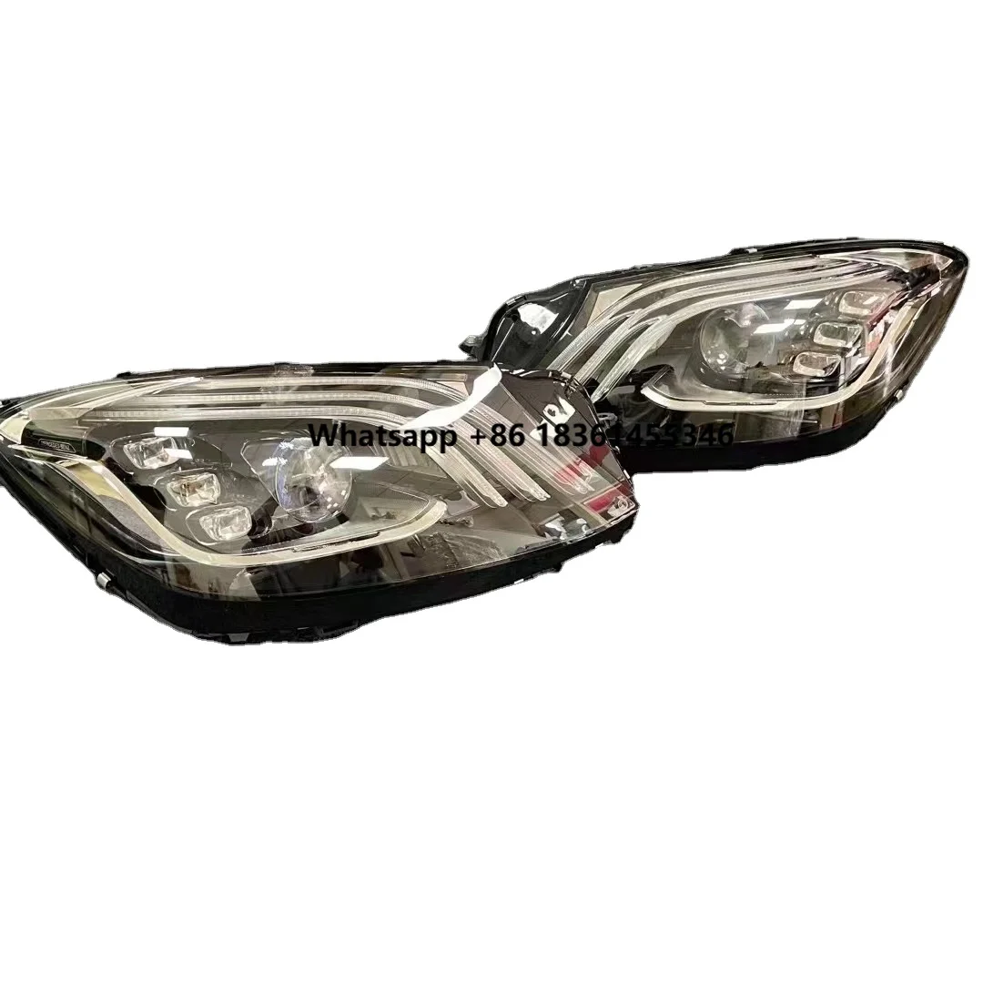 

Upgrade to for Style Headlamps for S Class W221 2005-2013 Plug-and-Play Front Headlights New Condition