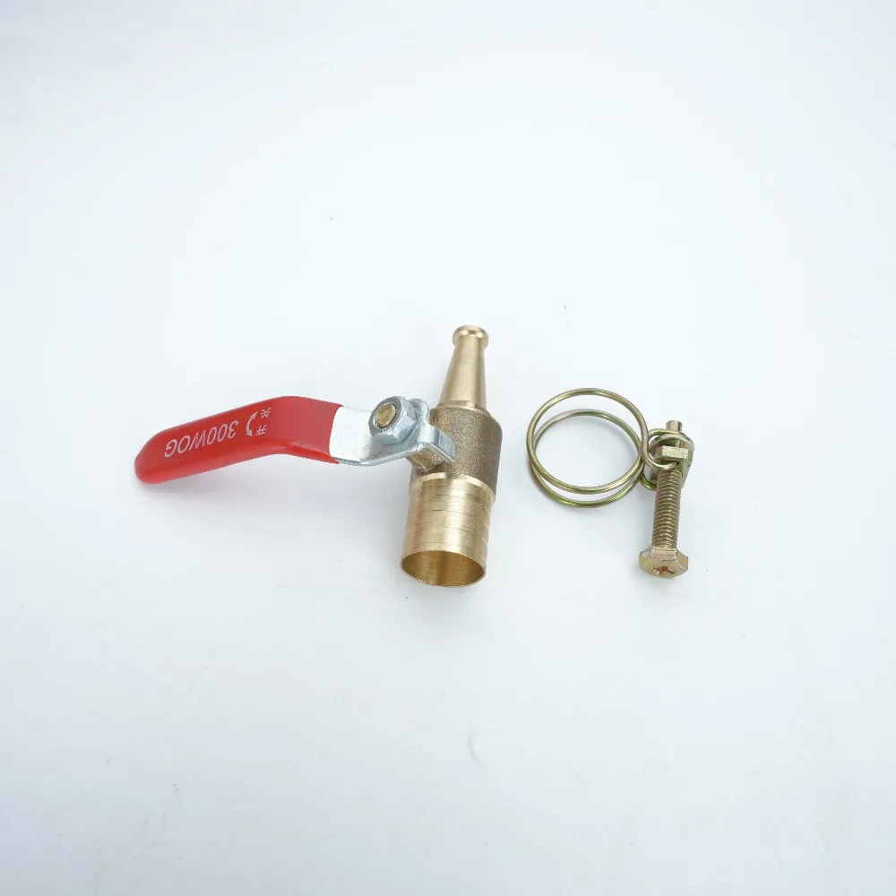 6.9cm High-pressure Copper Water Gun Car Washing Sprinkler Switch Garden Watering Fire-fighting Water Pipe Nozzle