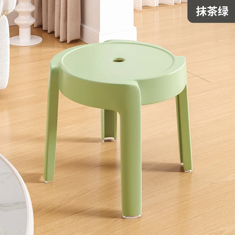 

Minimalist Design Dining Chairs Strong Plastic Thickening Leisure Stacking Comfort Stool Sillas De Comedor Home Furniture LVCS