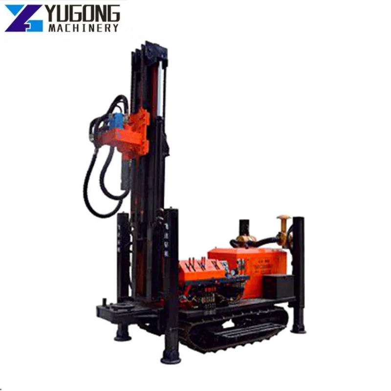 YG 100m 22hp Mine Drilling Rig Underground Deep Water Borehole Drilling Machine Trailer Mounted Water Well Drilling Rig Machine