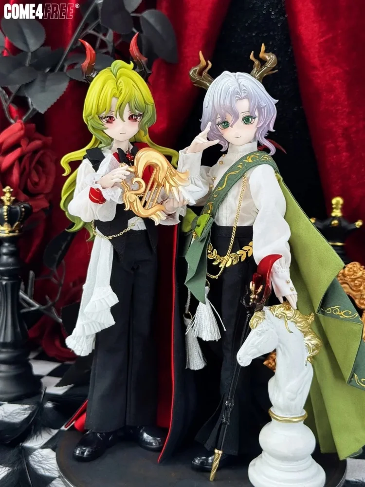 

Come4free In Stock Males 1/8 Bjd Blind Box Niyru Loi Anime Action Figure Attractive Doll Model Decoration Desktop Friends Gifts