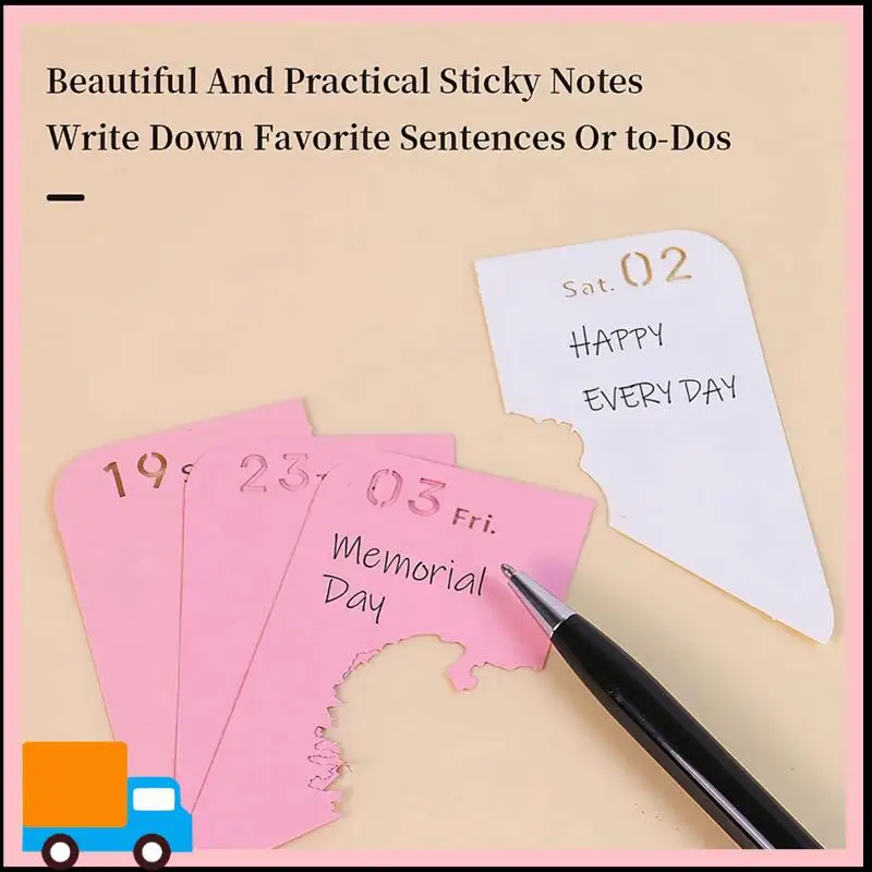 3D Art Calendar Memo Pad 2024, Creative Timepiece Calendar Sakura Tree Rip Away Paper Carving Sticky DIY Note Green Easy To Use