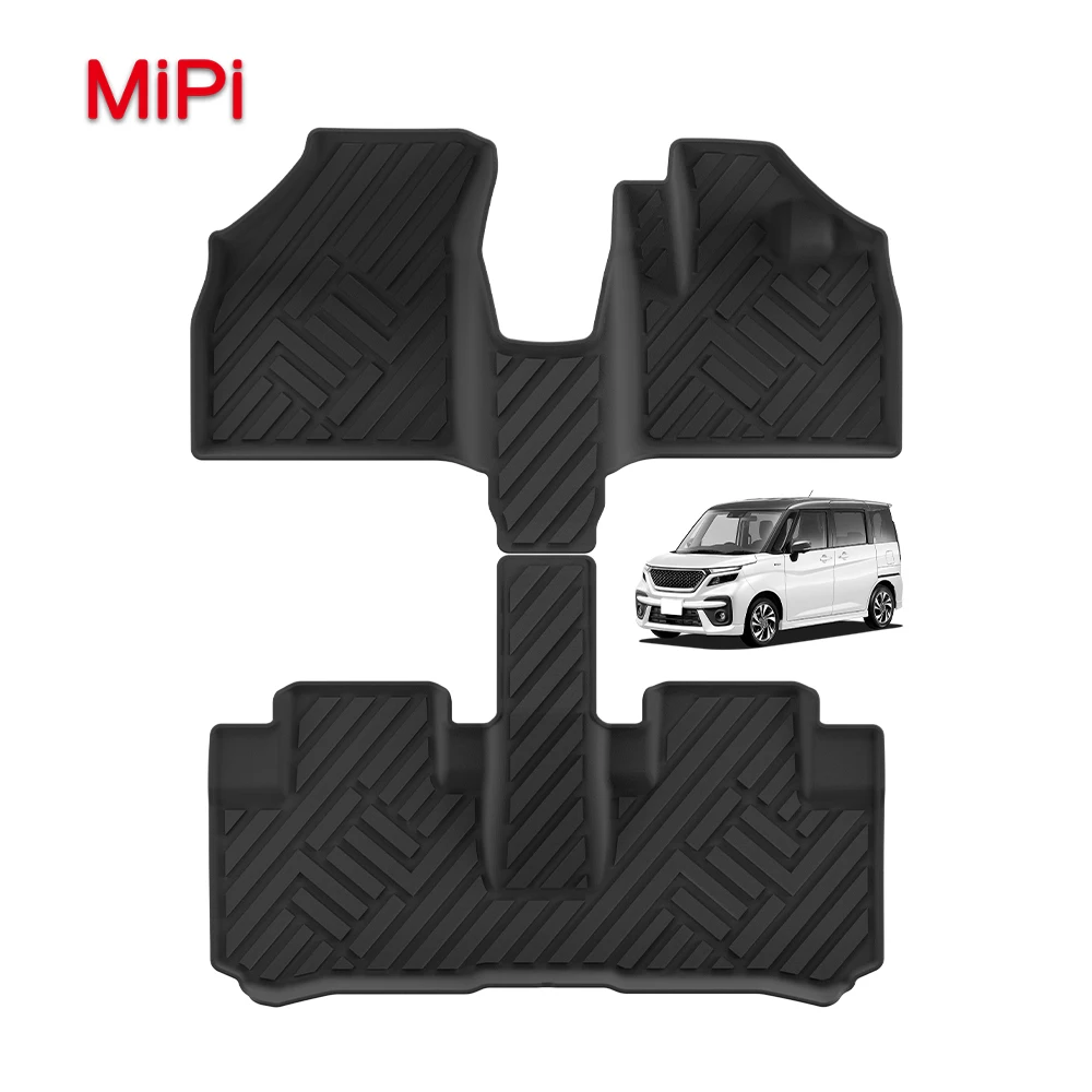 Custom Car Mat RHD HEV for Suzuki Solio/Solio Bandit 2015-2025 High Quality TPE 3D Car Floor Mat Waterproof Non-slip Carpets