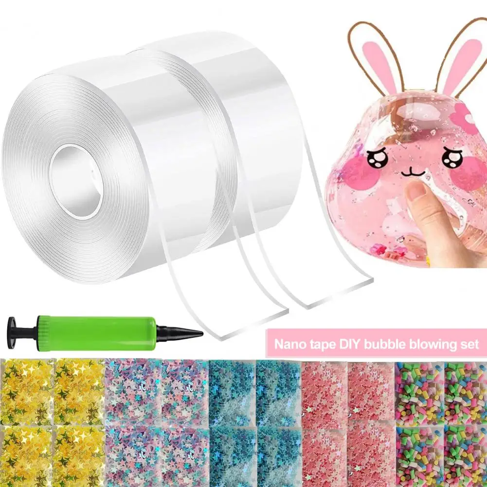 

Sided Tapes Bubble Balloons Nano Tape Decompression Toys игрушки для детей