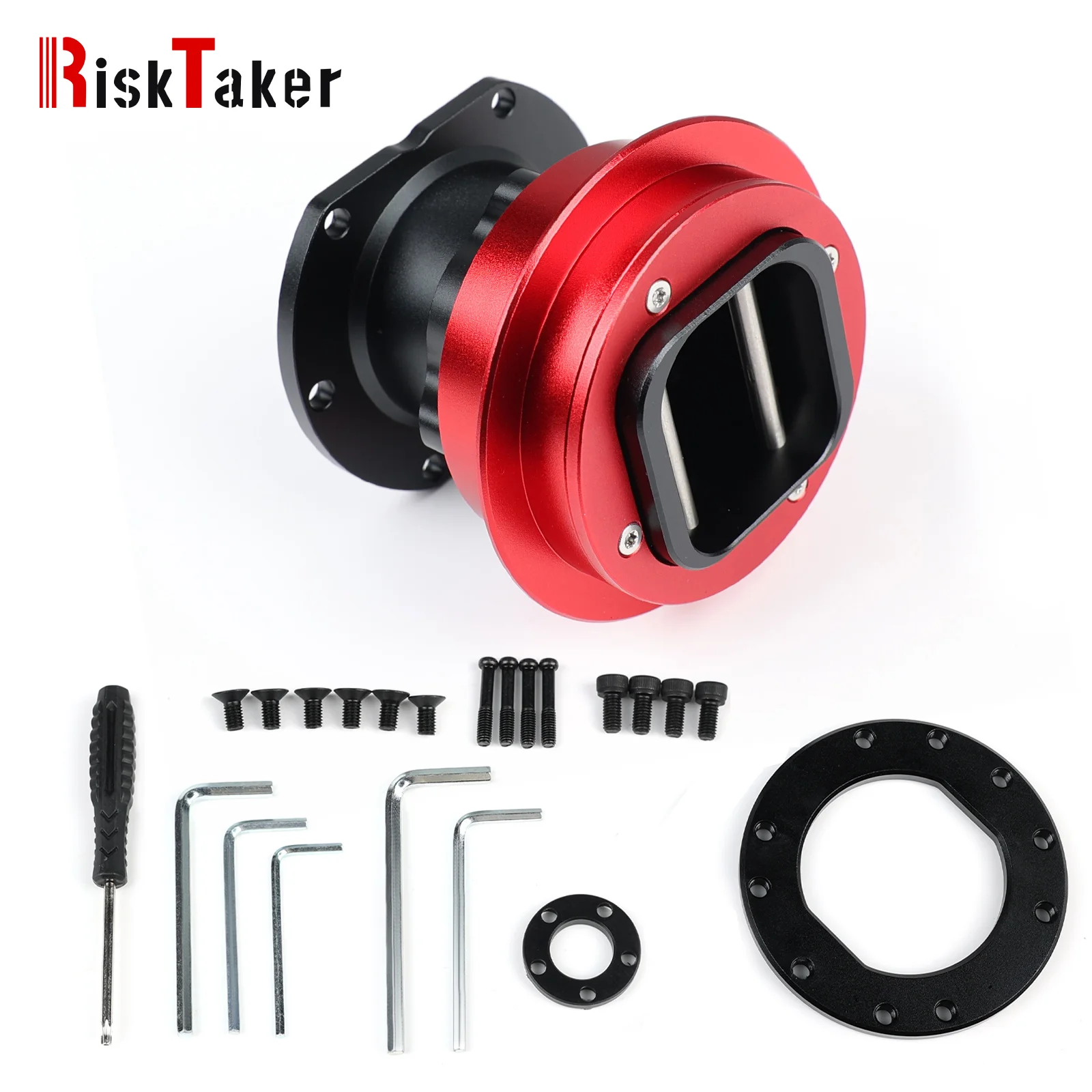 QR2S Qr2 Wheel-side and Qr2 Pro Wheel-side For Fanatec Steering Wheel Accessories and Adapter Plate Red/Blue/Black/yellow