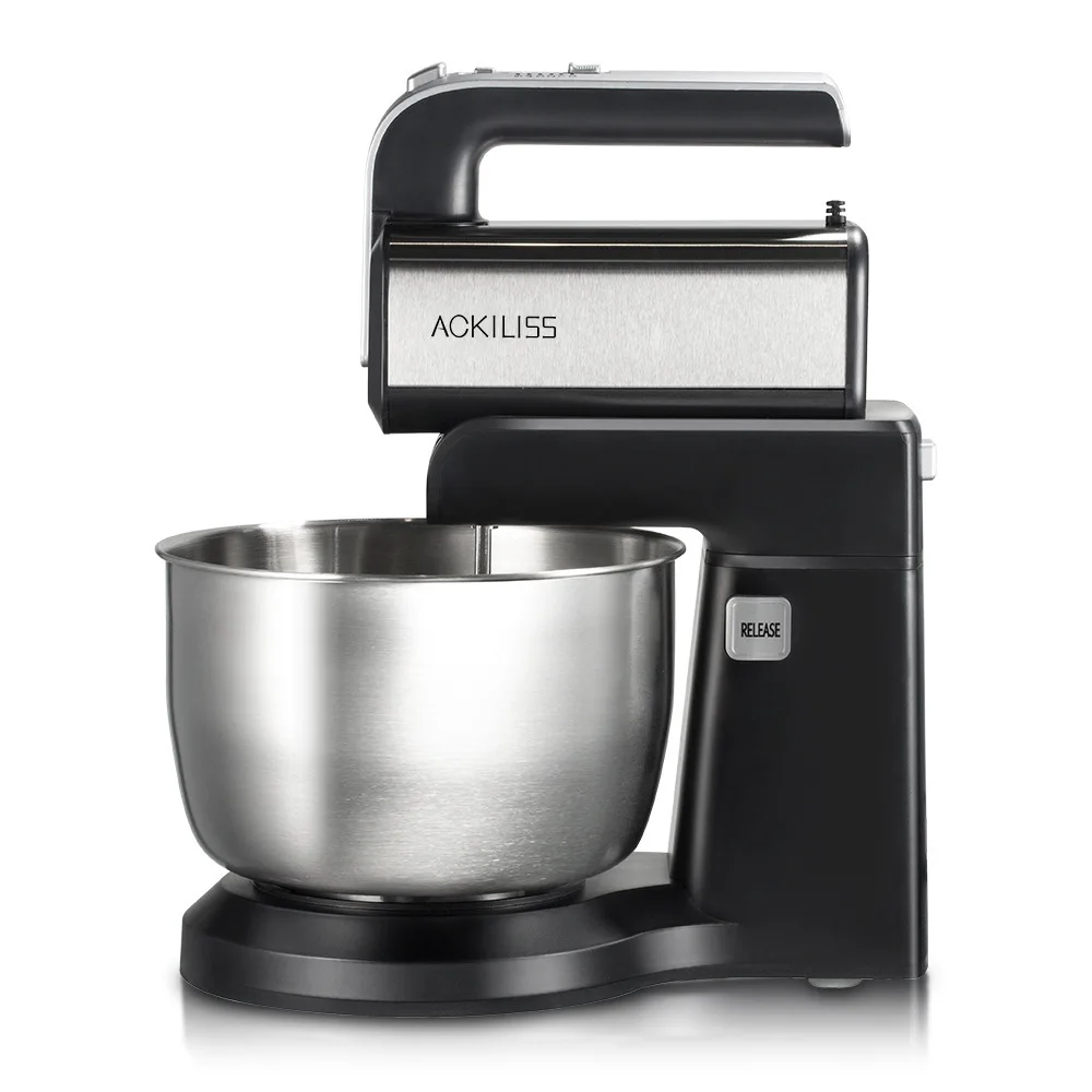 

2026 New Model5-speed 1000W 4-liter Vertical xer, Electric xer, 2-in-1 Manual xer, with Stainless Steel xing Bowl