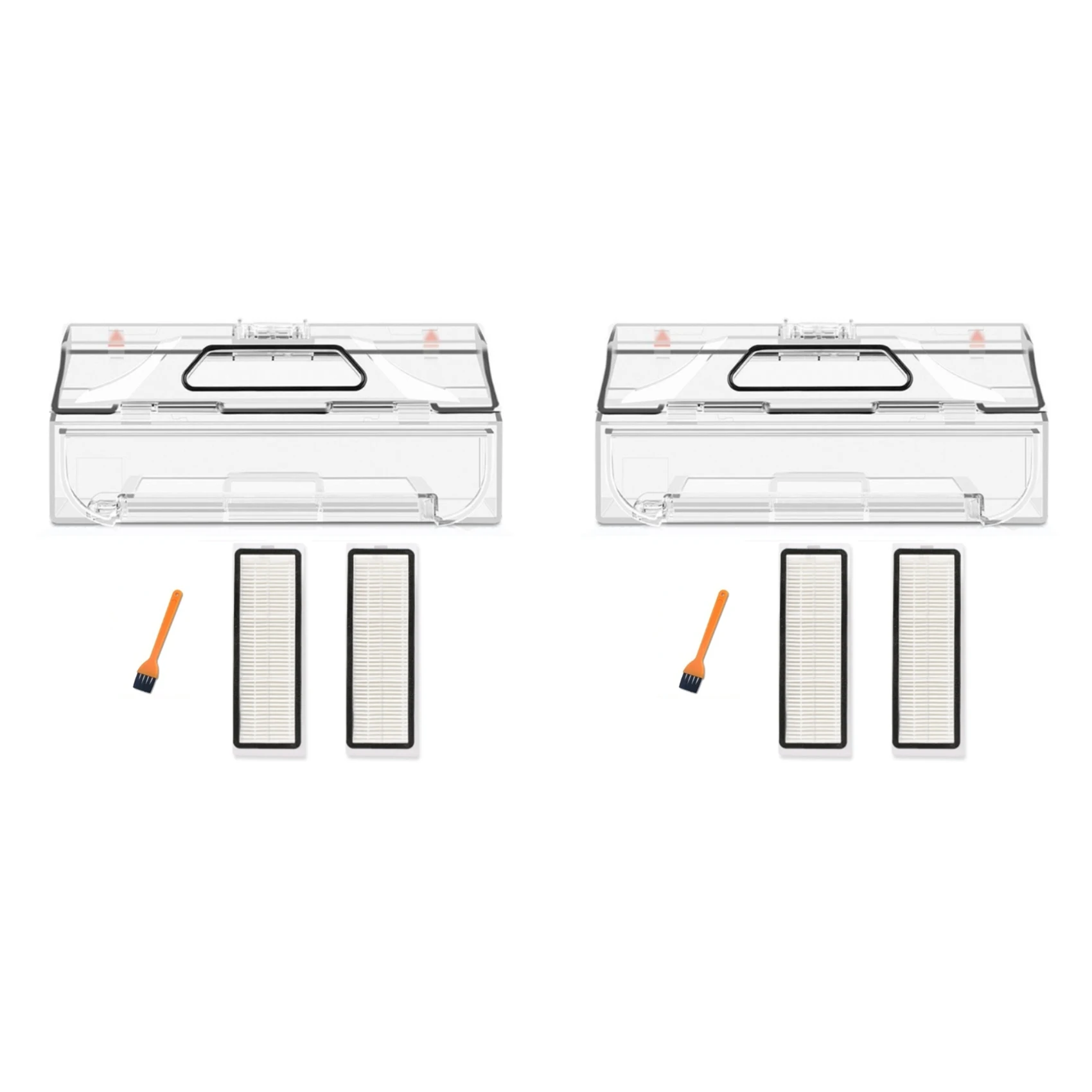 

IALJ-2X For Xiaomi Mijia 1C 1T Dreame F9 Robot Vacuum Cleaner Replacement Spare Parts Dust Bin Box And Hepa Filter