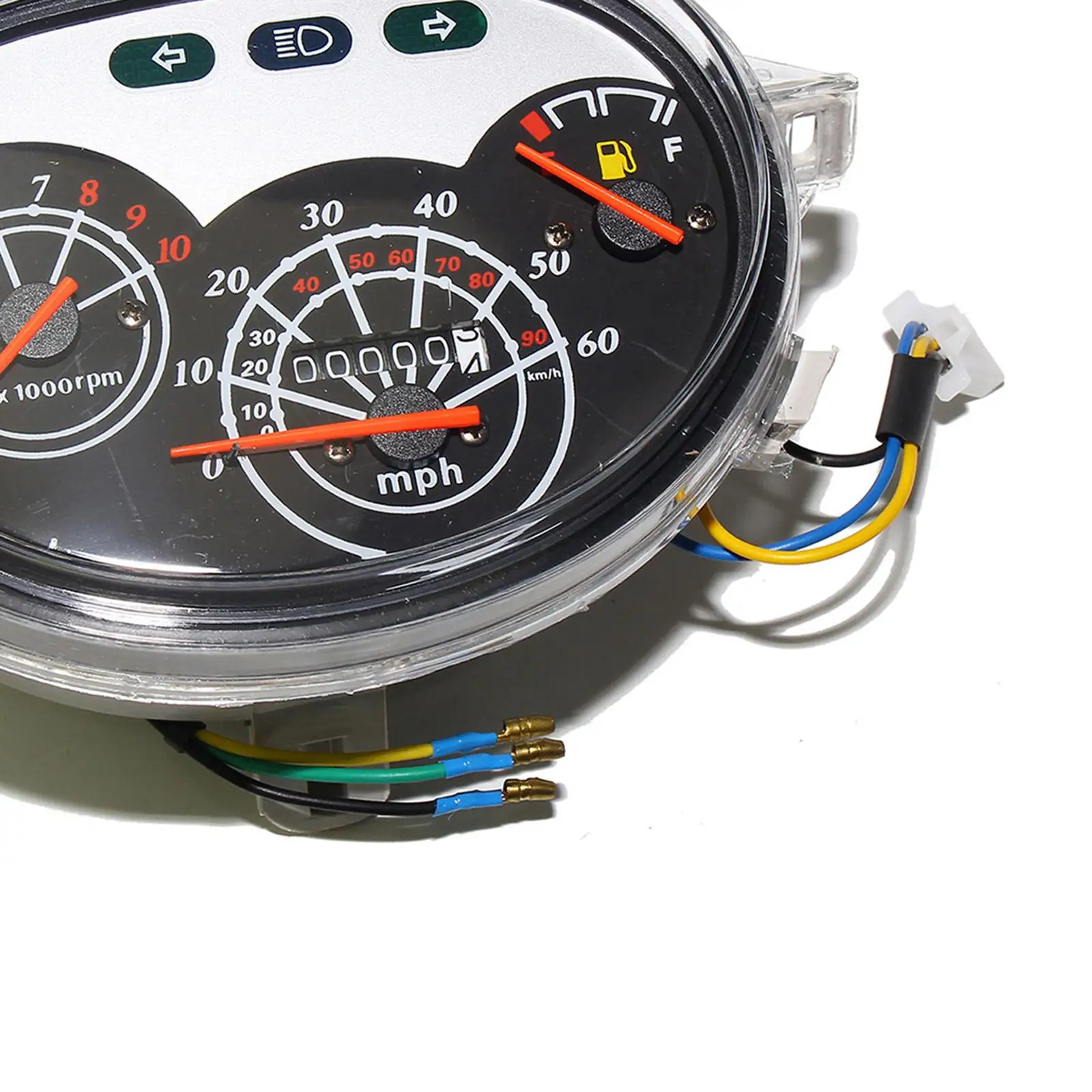 Motorcycle Dashboard Speedometer Speed Instrument Multi Function Replace