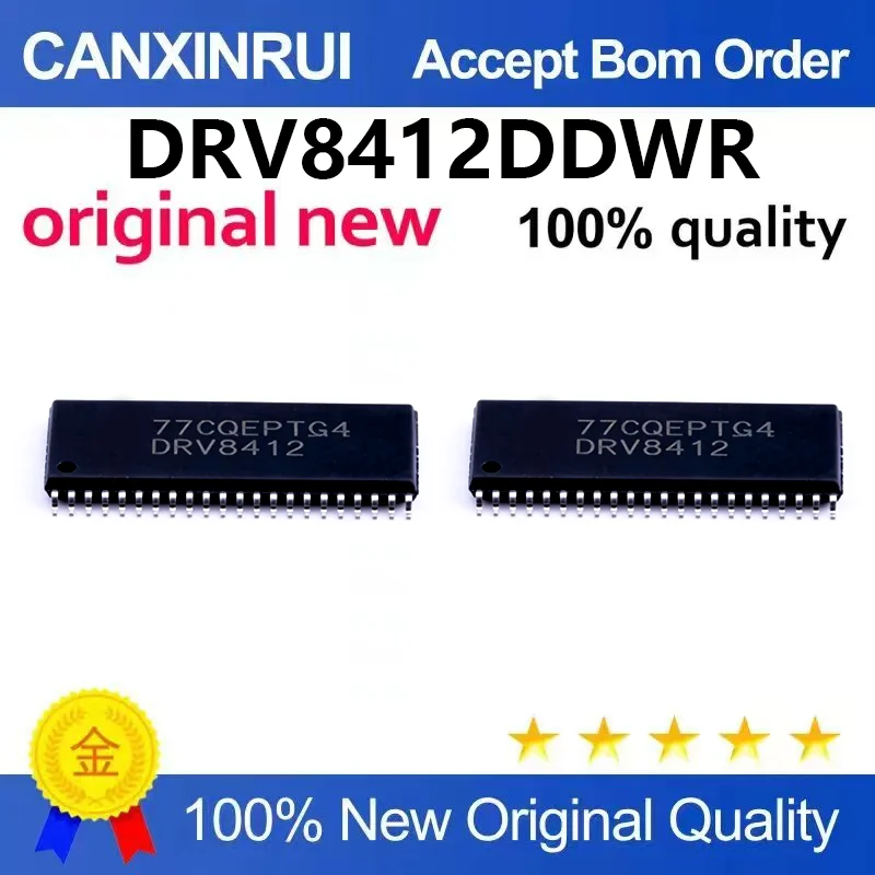 （5pcs-10pcs）New original DRV8412 DRV8412DWR TSSOP44 dual full bridge PWM motor drive
