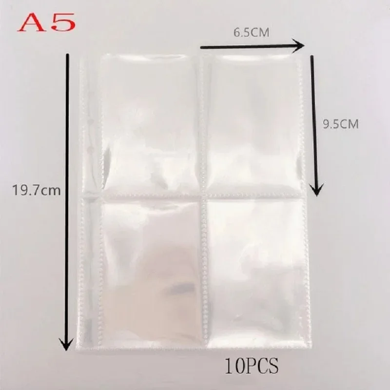 A5 أفخم الموثق كتاب ألبوم الصور 10 صفحات Photocard جمع لطيف المعبود مجلة غطاء استبدال تخزين اللوازم المدرسية