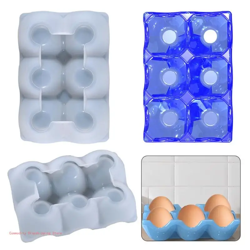 Portable Egg Holder for Carrier Storage Tray Box Mold Outdoor Camping Hiking Egg Container Keeper Storage for Cas