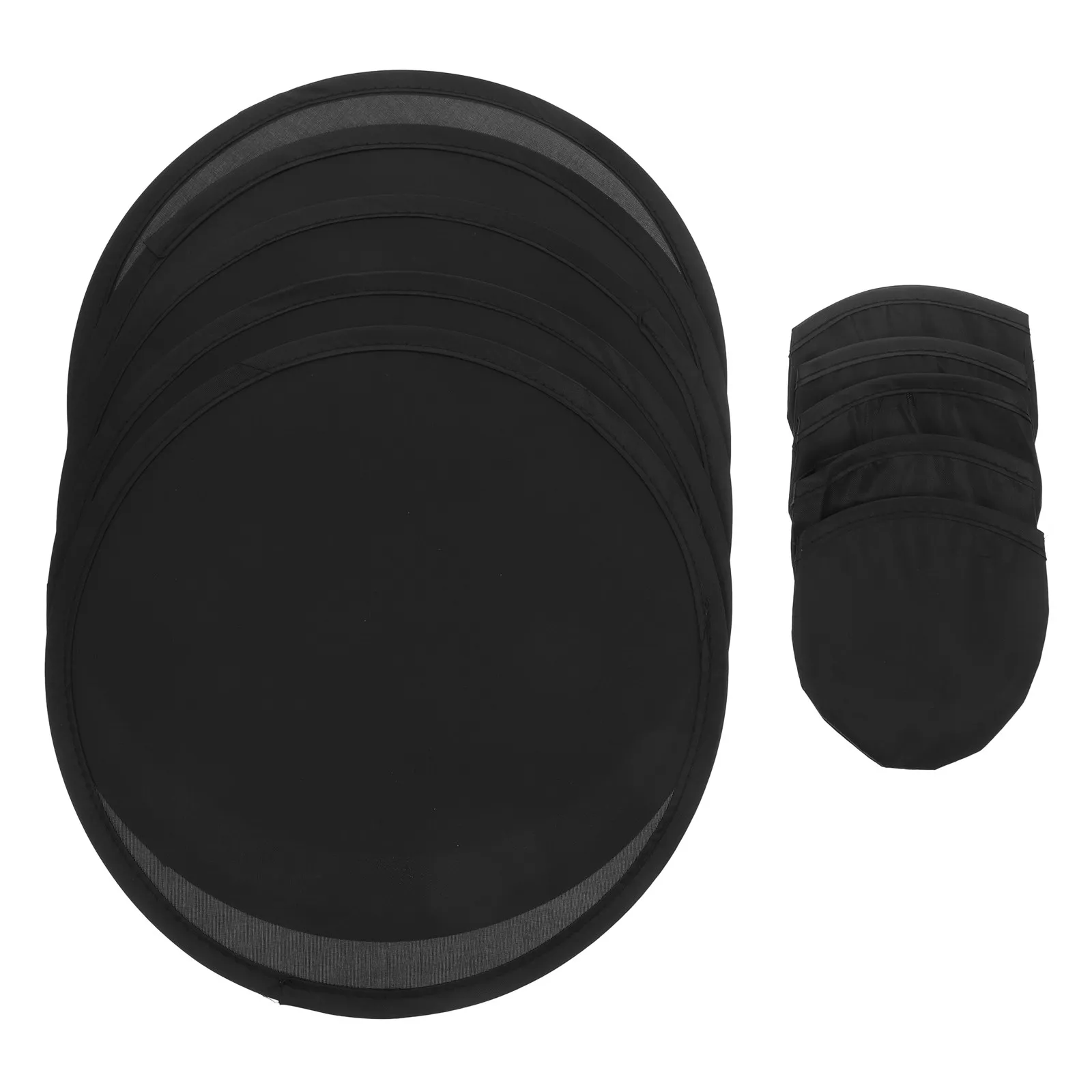 

Набор из 5 складных круглых вееров: легкие ручные веера для летнего охлаждения, вечеринок и косплея