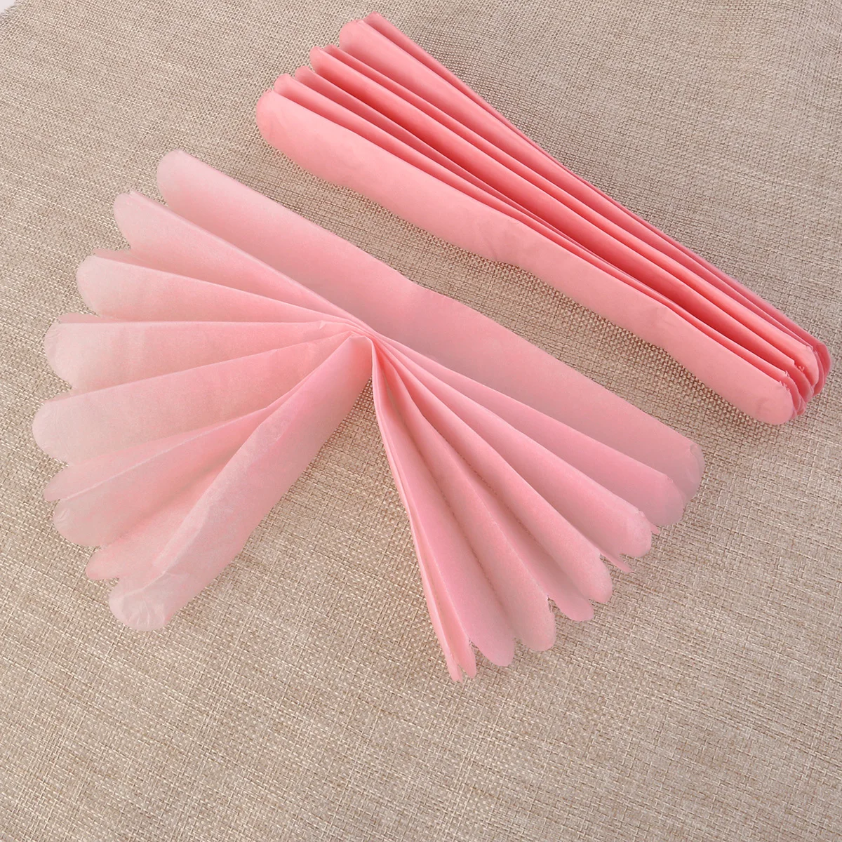 

10Pcs Light Pink Paper Flower Pom Poms 25cm Tissue Flowers DIY Wedding Party Baby Shower Decoration Accessories