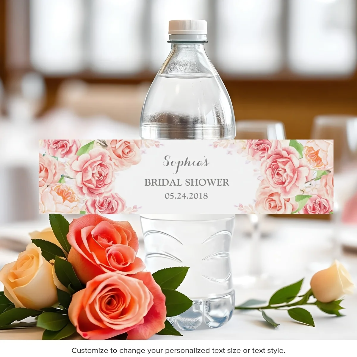 مخصص 30 قطعة عيد ميلاد التعميد الزفاف الاحتفال التسمية شخصية زجاجة التسمية ملصق مخصص اسم النص ملصق