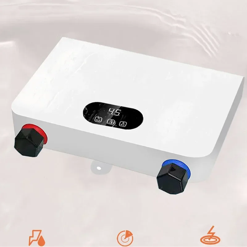 Household 220v Instant Heat Small Electric Water Heater Household Bath Fast Heat Constant Temperature Kitchen And Bathroom Die-c
