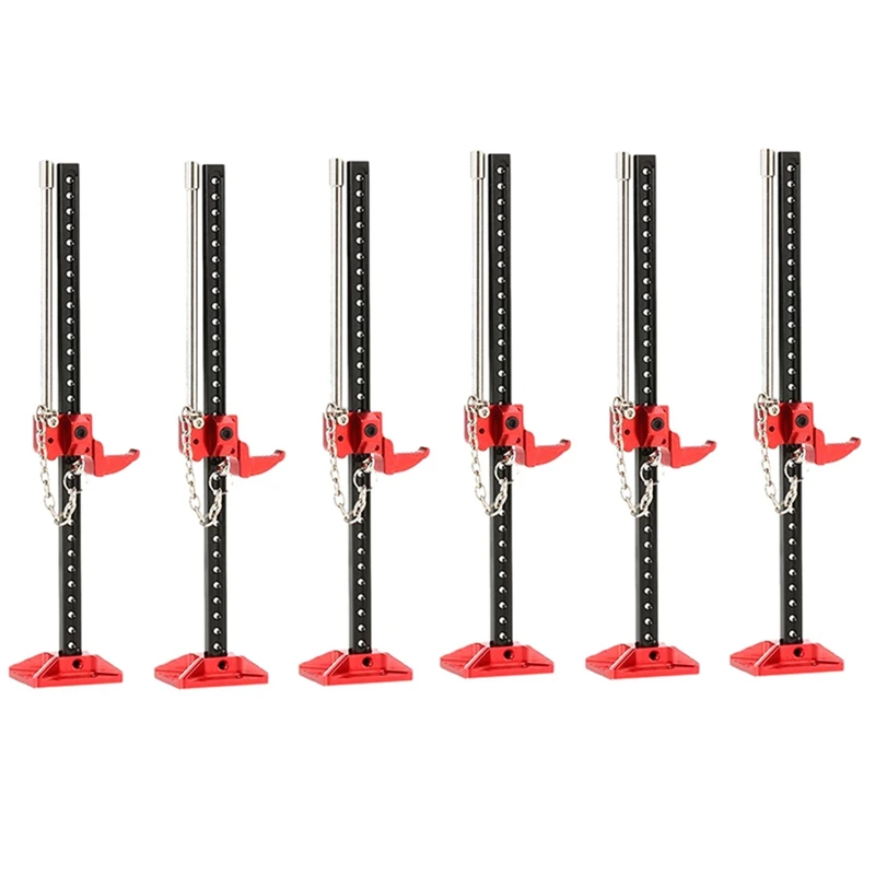 6X 1/10 Scale Rc Car Jack Tool For Rc4wd D90 Scx10 Rock Crawler Parts Simulation Toys