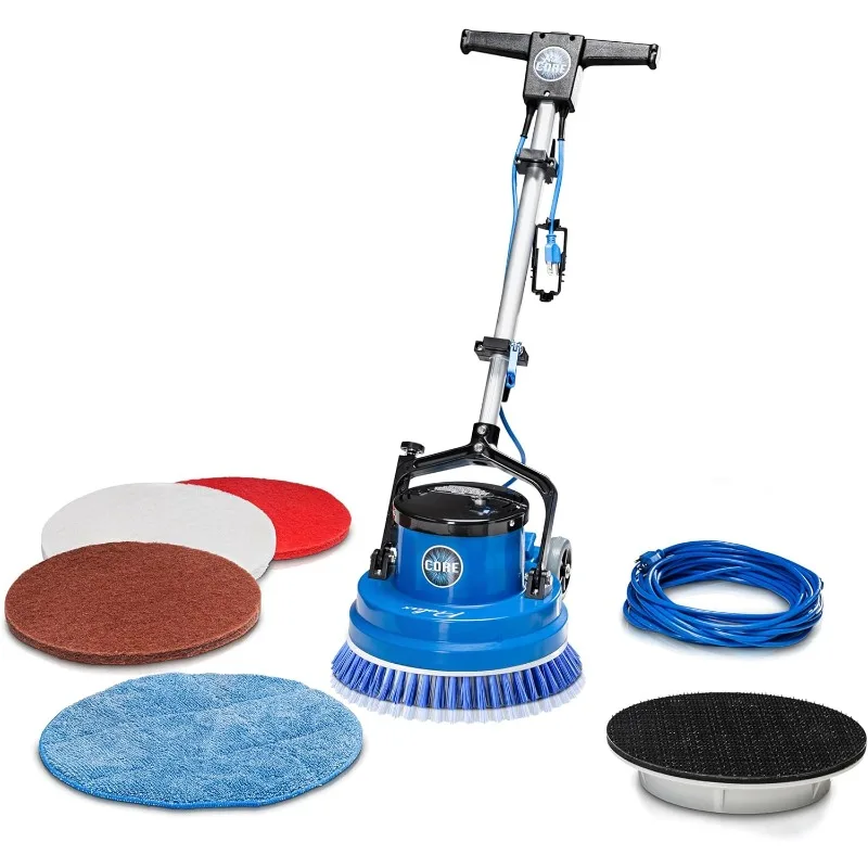 Prolux Core Heavy Duty 15 inch Floor Buffer Scrubber and Polisher Cleaning Machine - All floor surfaces