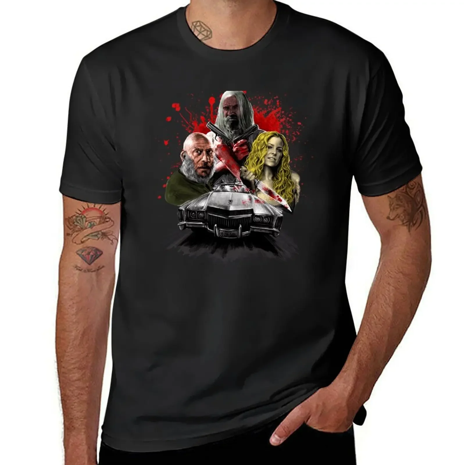 

The Devil's Rejects Movie Character T-Shirt quick-drying tops cute tops mens graphic t-shirts hip hop