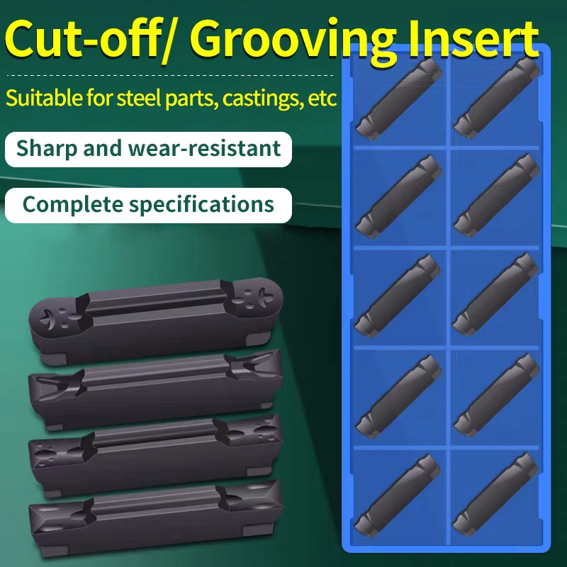 

CNC lathe slotting blade, MGMN machine clamping cutting blade, MRMN outer cylindrical slotting blade, stainless steel special fo
