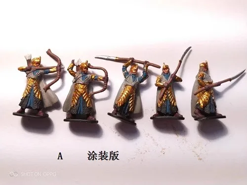 

miniature model 1/72 elves 5pcs/set paint