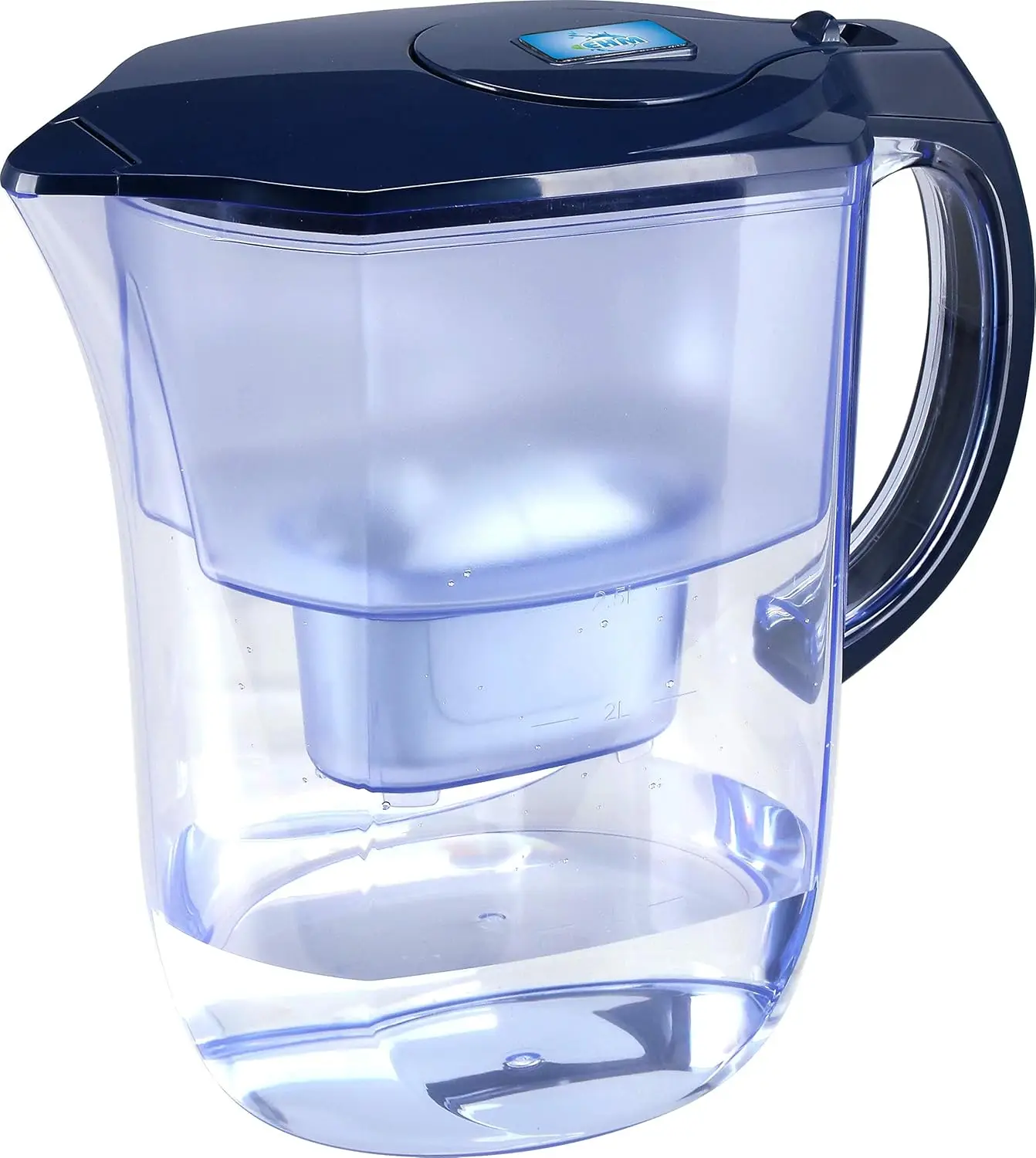 

3.8L Alkaline Water Filter Pitcher - Up to 9.5 pH, Activated Carbon, BPA Free, Healthy Hydration in Minutes