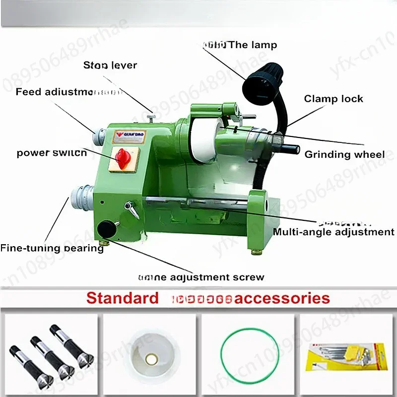 Universal Cutter Grinder Cutting Tool Grinding Machine ф100mm  Sharpener   End Mill