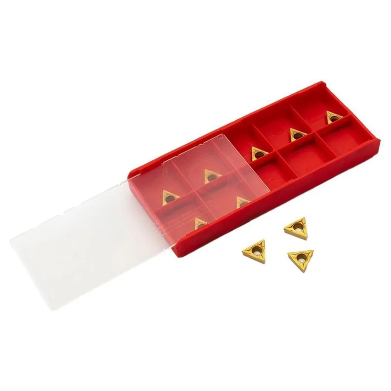 S10K STFCR11 Lathe Boring Bar With 10PCS TCMT110204 Inserts-AT64