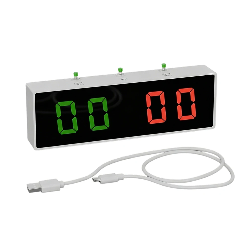Electronic Pool Scoreboard with Bright Dual-Color Display Intuitive Button Layout and Consistent Real-Time Updates