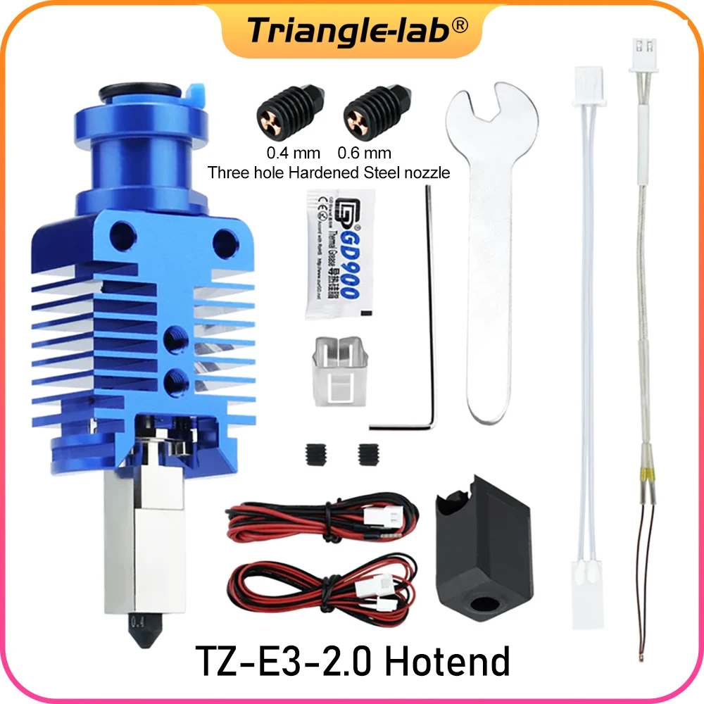 Imagem -05 - Trianglelab-tz e3 2.0 Aquecimento Eficiente Hot End Impressão a Alta Temperatura Alto Desempenho c