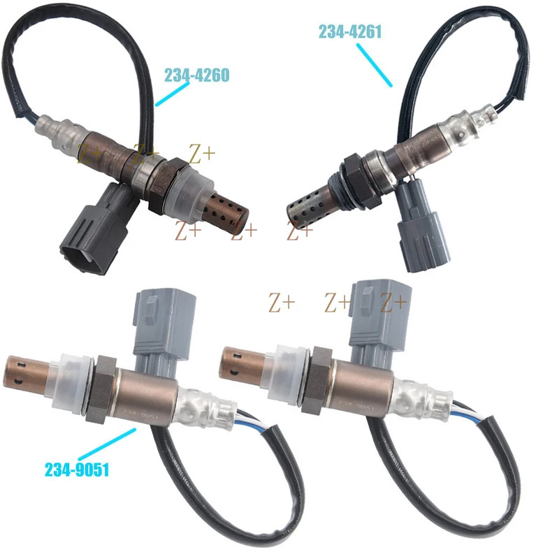 Z+  Set (4) Oxygen O2 Sensor 234-9051 234-4260 For 2006-07 Toyota Land Cruiser 4.7L