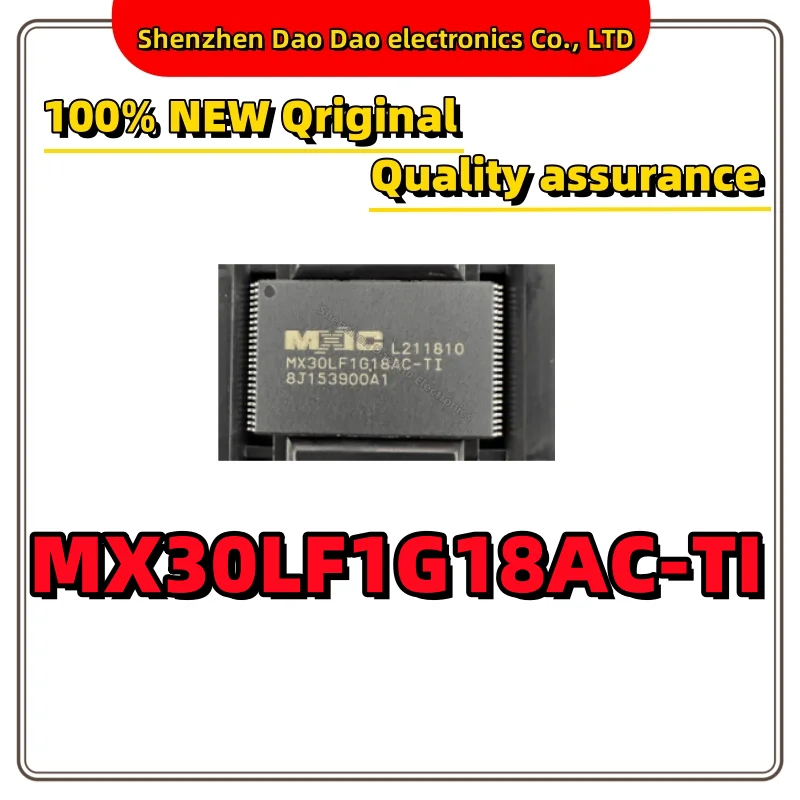 

5 MX30LF1G18AC-TI MX30LF1G18AC TSOP48 New original memory chip IC