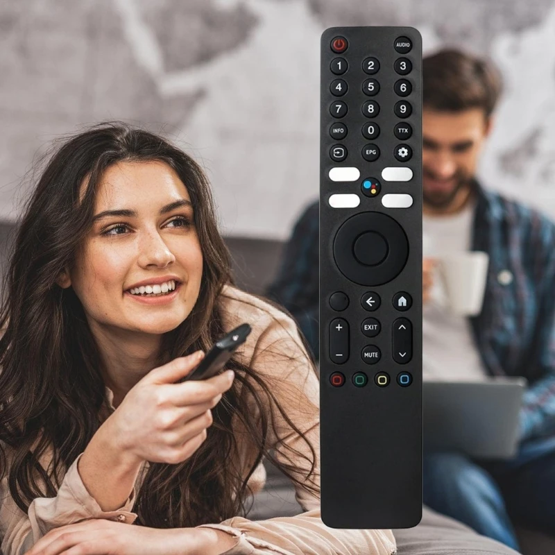 جهاز تحكم عن بعد عالي الحساسية باللون الأسود لجهاز 4K Dropship