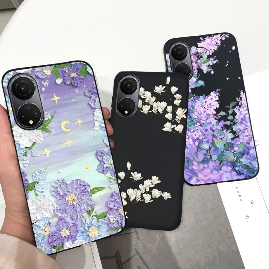 For Honor X7 X7a X7b Case Cover Shockproof Soft TPU Silicone Bumper For Huawei Honor X7a RKY-LX1 Funda HonorX7 4G Luxury Pattern