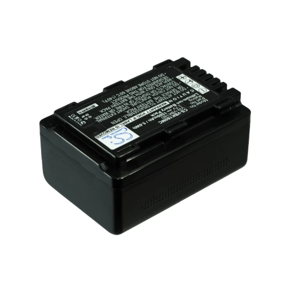 Li-ion Camera Battery for Panasonic,3.7v,1500mAh,SDR-H85 HDC-SD60 HC-V100 SDR-H95,VW-VBK180 VW-VBK180-K