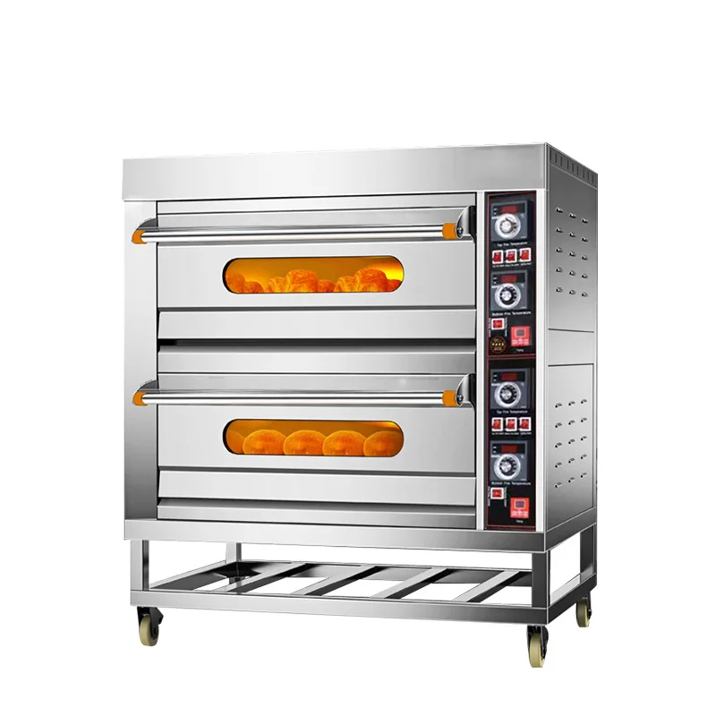 Electric oven Commercial one-layer double-layer large-capacity biscuit bread pizza cake baking gas oven