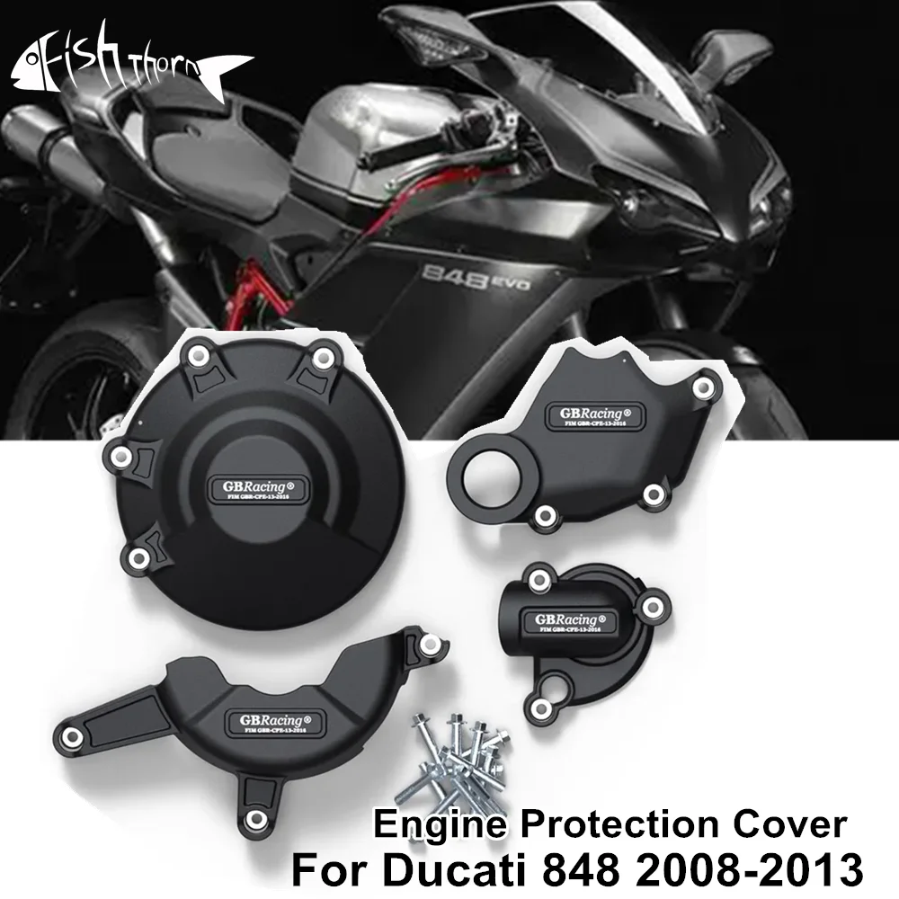 

Для Ducati 848 2008 2009 2010 2011 2012 2013, защитный чехол для двигателя мотоцикла, защита от падения, защита от падения