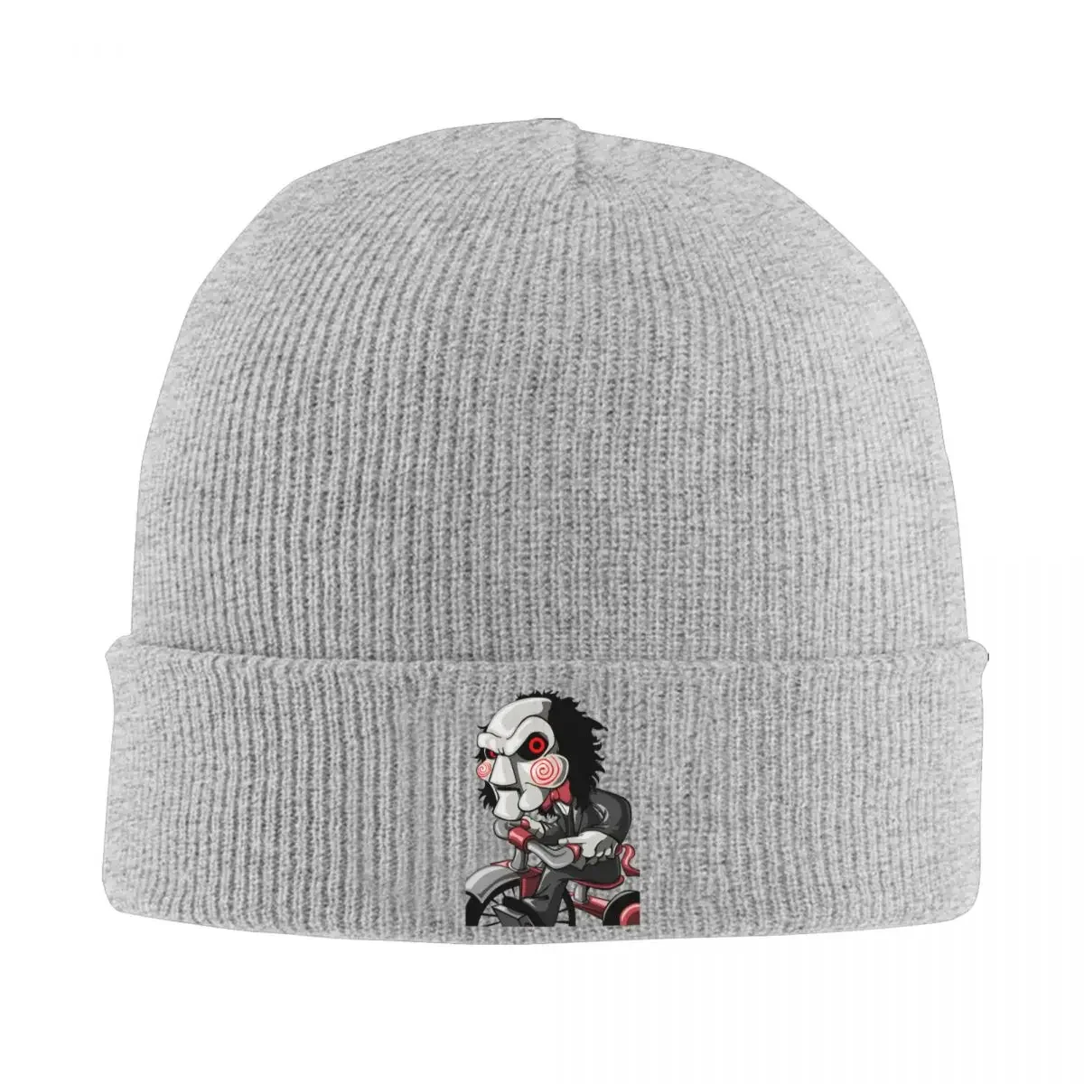 Jigsaw Mask Saw Knitted Hat Beanies Winter Hat Warm Hip-hop Horror Movie Billy Cap Men Women Gifts