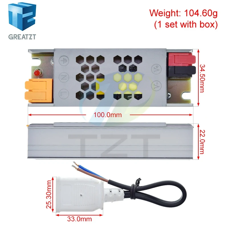 1/3PCS IPX6 Waterproof DC12V To AC220V Step UP Power Module 120W 50HZ DC-AC Boost Inverter Module Power Regulator