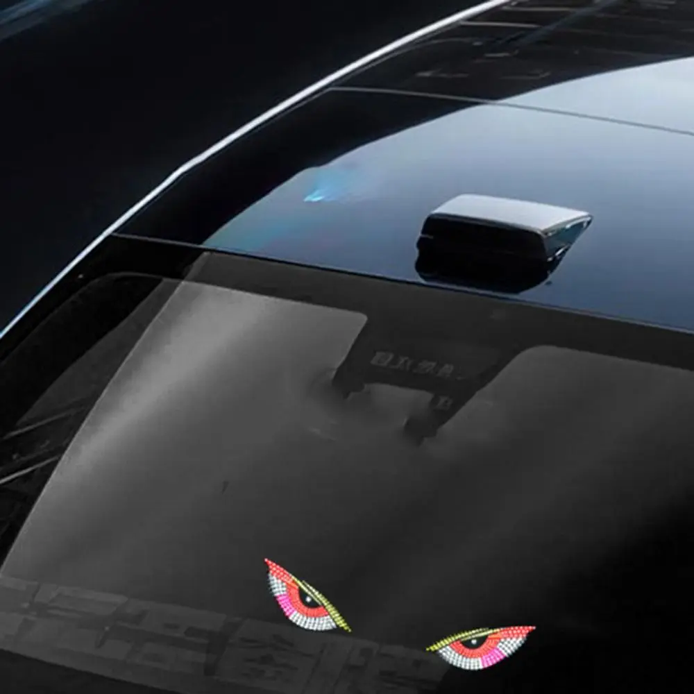New Suction Cup Solar LED Warning Light Car Decorative Multifunctional Car Sticker Light Light Sensor Rechargeable Warning Light