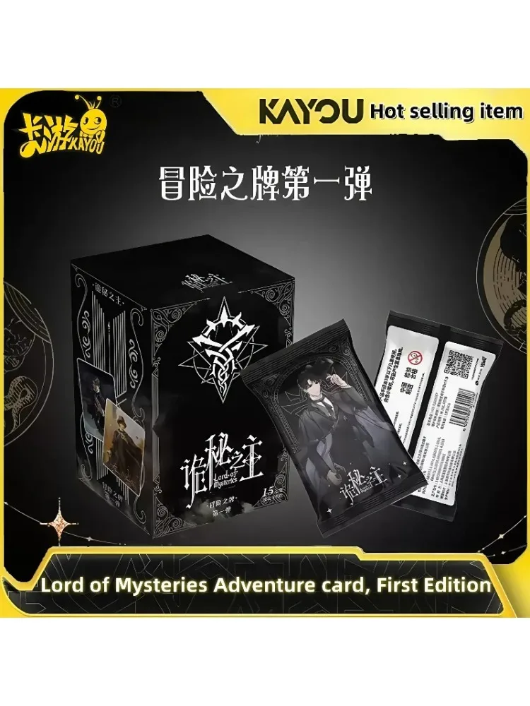 KAYOU Offizielle Original Lord of Mysteries Serie Anime-Sammelkarten Anime-Zubehör Spielzeug Flash-Karten Geschenk Originalverpackung