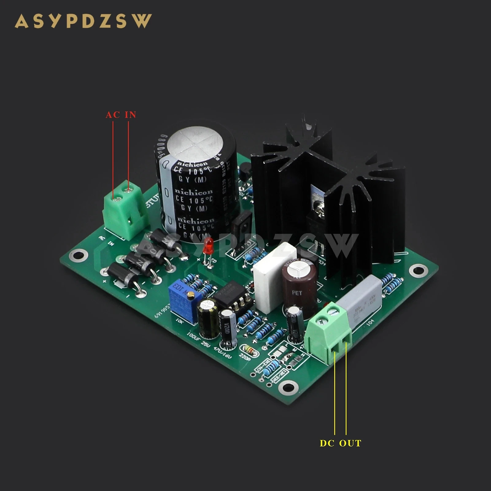 STUDER 900 회로 전원 공급 장치, DIY 키트, 프리 앰프용 마감 보드, DAC 5-24V
