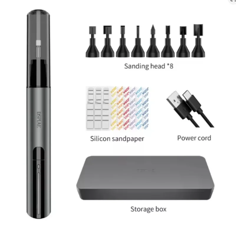 DSPIAE ES-A PRO Модернизированная возвратно-поступательная электрическая шлифовальная машина «Illusive Shadow» PRO для сборки модели, шлифовальная ручка для хобби, инструмент для рукоделия