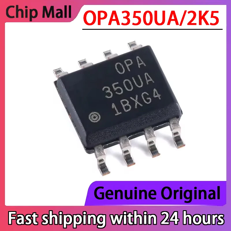 2PCS New Original OPA350UA/2K5 OPA350UA SOP8 Operational Amplifier Chip in Stock