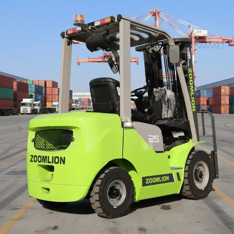 Zoomlion FD25H 2.5 Ton Diesel Forklift CE ISO Certified From Hunan China for Logistics Manufacturing Construction